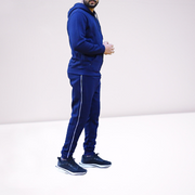 Micro Fleece Nike Zipper track Suit, Blue Color